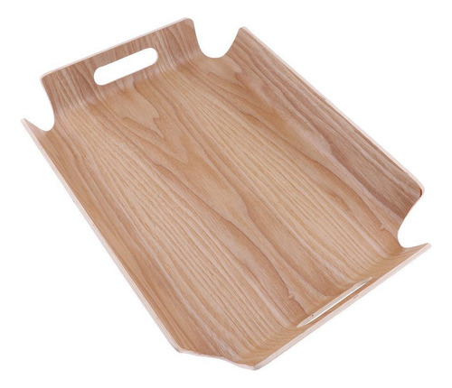 Plato Llano De Madera Para Servir Salsas, Vinagres O Ensalad
