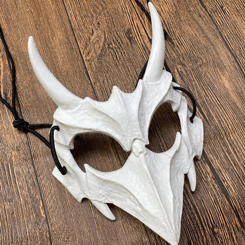Imagen 4 de 5 de Mascara Cosplay, Espíritu Yaksha, Disfraz Halloween, Fiestas