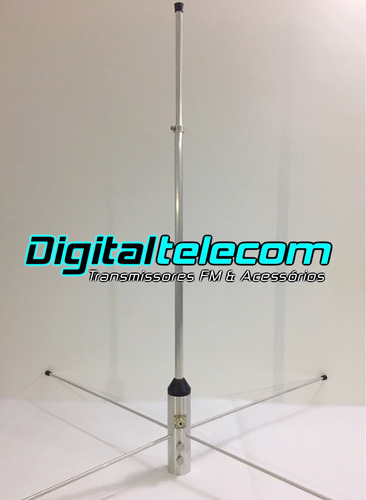 Antena Para Fm 1/4 De Onda Odb 50 Ohms (plano Terra)