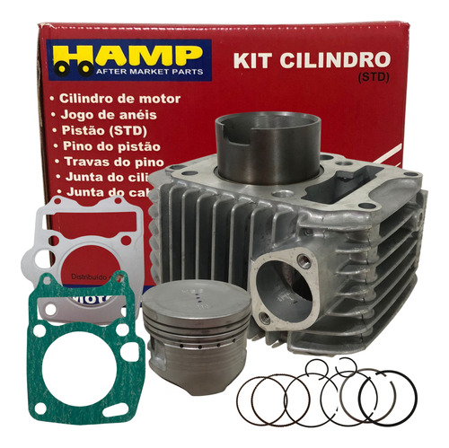 Kit Cilindro Biz 125 2006 A 2008 Completo