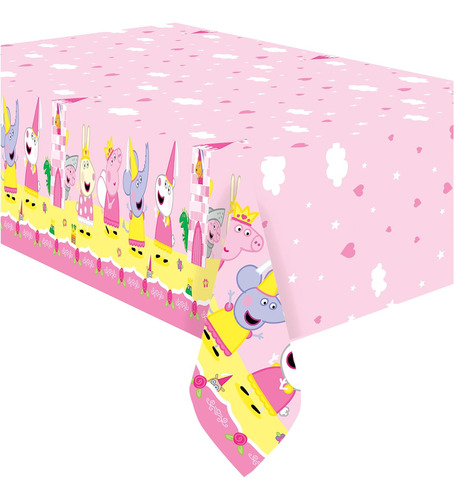 Mantel Licencia Oficial Princess Pig Pack De 2 Mantel R...