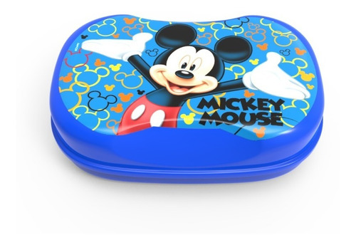 Jabonera Infantil Plastica Mickey Mouse Disney Lic Oficial