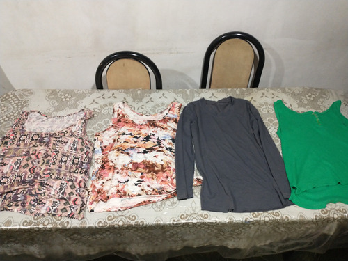 Lote De Ropa 40 Prendas Ideal Feria Americana Negro (Usado)