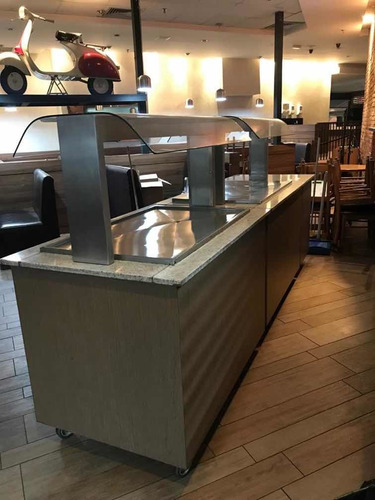 Imagem 3 de 9 de Conjunto De Balcões P/ Restaurante/ Hotel - Hot/cold/ Apoio