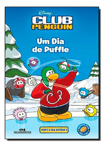 Livro Club Penguin: Um Dia De Puffle
