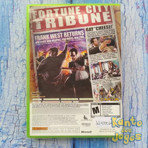 Jogo Dead Rising 2 - Xbox 360