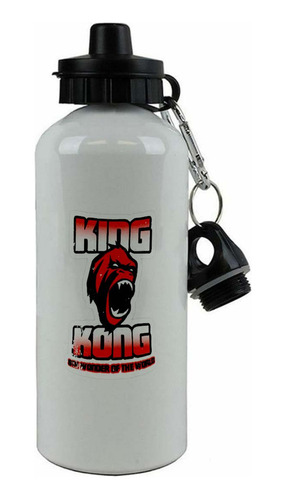 Botella Aluminio Hoppy Doble Tapa King Kong Ar62