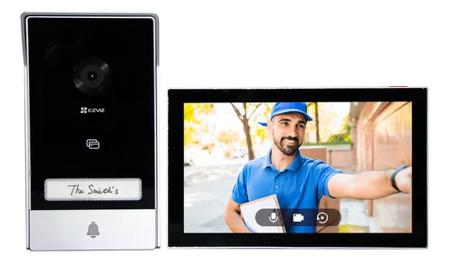 comprar Ezviz Hp7, Timbre Videoportero Wifi 2k, Apertura Remota Color Negro
