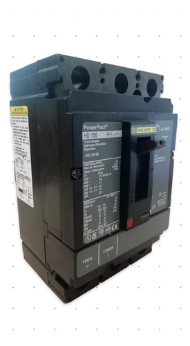 Squared Hdl36100 3 Polos 100 Amp. 600 Vol.