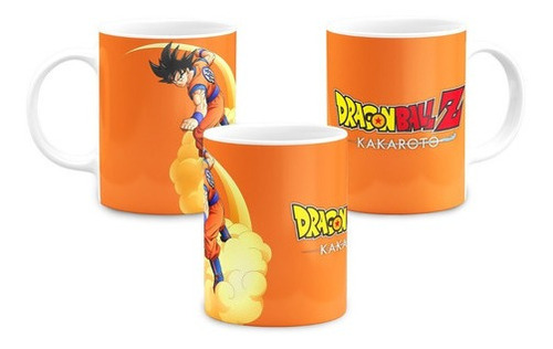 Caneca Cerâmica Goku Dragonball Kakaroto