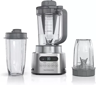 Licuadora Ninja Blender Duo Ss151 Nuevo Plata