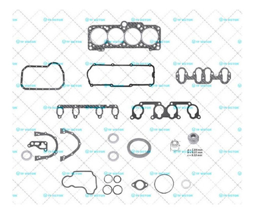 Juntas De Motor Vw Jetta Trendline 2002 2.0