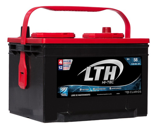 Batería Lth Mazda B2500 1998-2001 - H-58-650