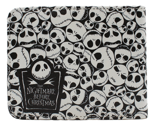 Cartera Billetera Inspirada En Jack Skellington Tim Burton Byn Cara Jack