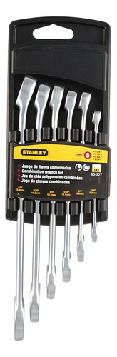 85-927 Jgo 6 Llaves Combinadas Standard Stanley (sbd)