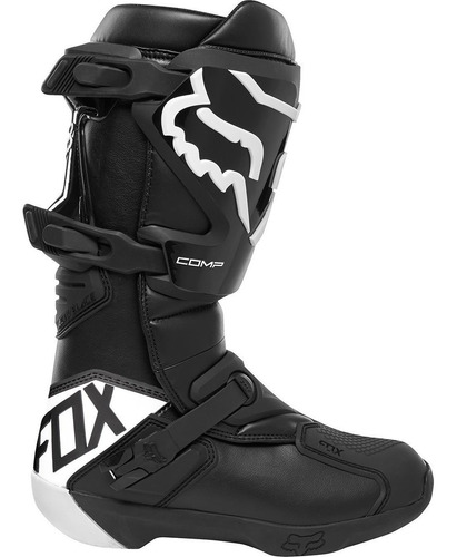 Bota Fox Mx Comp Preta Trilha Motocross Lançamento 2019