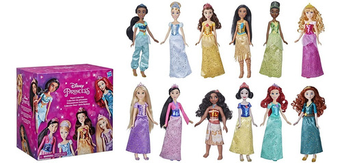 Disney Princess Coleccion Real 12 Princesas 