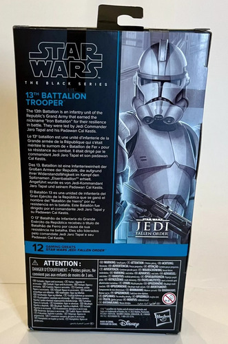 Figura Clone Trooper 13th Battalion, Star Wars Black Series