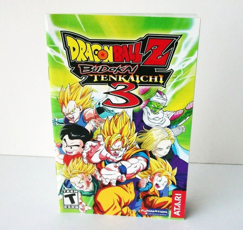 Dragon Ball Z Budokai Tenkaichi 3 Estuche Y Manual Premium