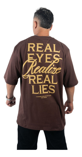 Remera Oversize Hombre Urbana Remeron Gym Xl Real
