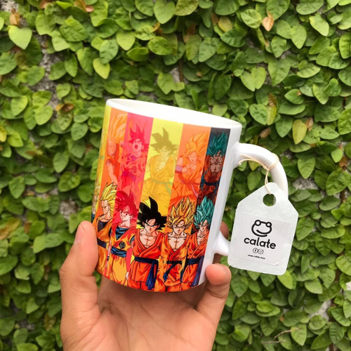 Imagen 2 de 4 de Taza Fases Goku Dragon Ball Envio Gratis
