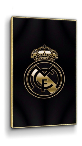 Cuadro Real Madrid Marco Flotante 30x60