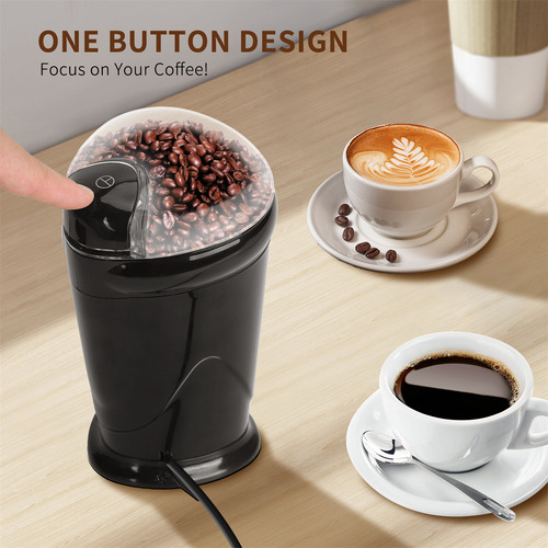 Molinillo Eléctrico 60g Para Granos De Cafe Y Nuez Aigostar