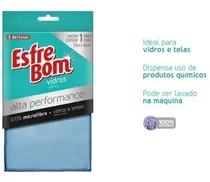 Comprar Pano Limpa-vidros Ref 4951 Alta Performance Azul Esfrebom