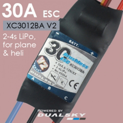 Dualsky Ubec Esc Speed Control Variador De Velocidad  30 A 