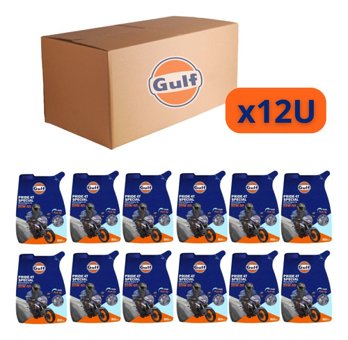 Gulf Pride 4t Special 20w50 Doy Pack X800ml (caja X12)