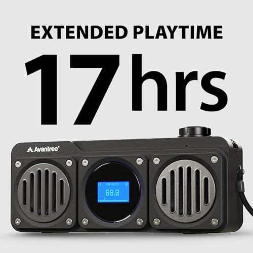 Avantree Boombyte: Radio Fm Porttil Con Bluetooth Y Mp3