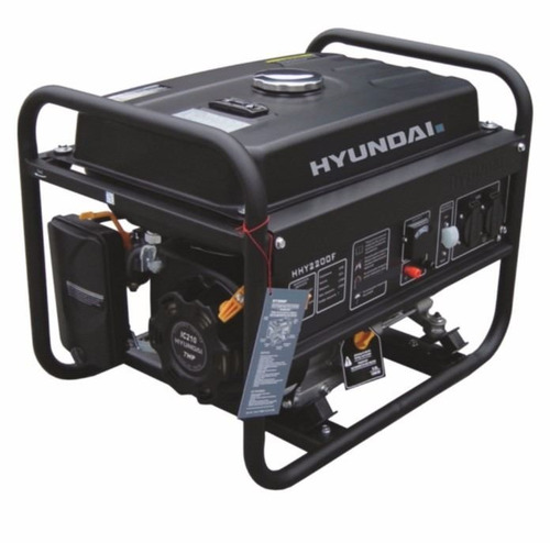 Generador A Nafta 4 Tiempos 2.2kw. Hyundai Hy2200f 5.5hp Kir