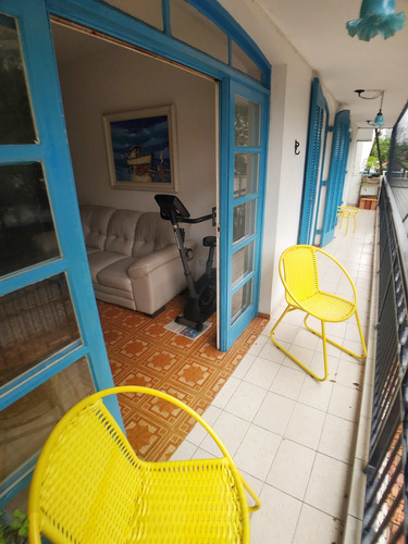 Imagem 5 de 14 de Apartamento Á Venda - R$390 Mil - 2 Dormitórios - Vaga - Sacada Grande - Praia Das Pitangueiras - Guarujá-sp - - Ap04901 - 34841152