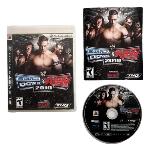 Wwe Smackdown Vs Raw 2010 Ps3 (Reacondicionado)