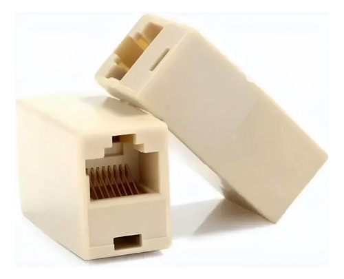 5 Empalme Red Rj45 Cable Utp Internet Hembra Union Extension