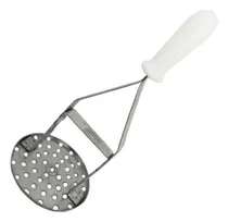 Comprar Pisa Papas Chico Acero Inoxidable Acermel 12cm Mango Blanco