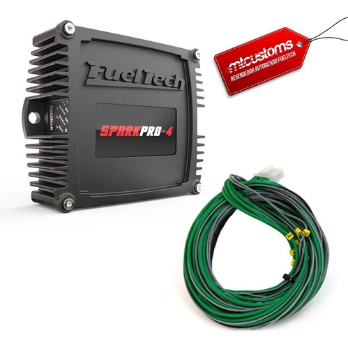 Fueltech Sparkpro-4 Com Chicote + Brindes + 12x Sem Juros