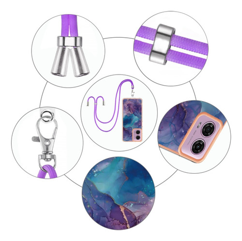 Funda Con Cordón Para Motorola Moto G04 4g/g24 4g