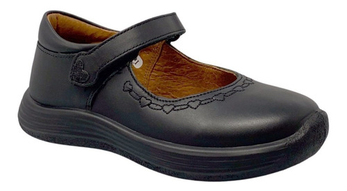 Zapato Piso Casual Dama 173401-a Coqueta Negro