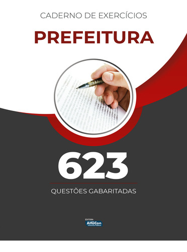 Caderno De Exercícios - Prefeitura, De Equipe Alfacon. Editora Alfacon, Capa Mole Em Português