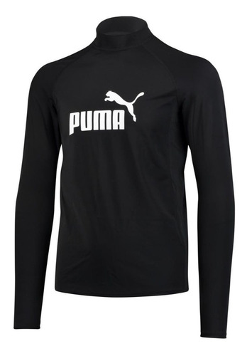 Rashguard Caballero Long Sl 100000035-200 Blk Puma Talla G