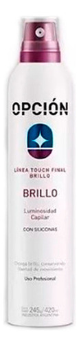Brillo Capilar Luminosidad Opción Salón Con Silicona 390ml