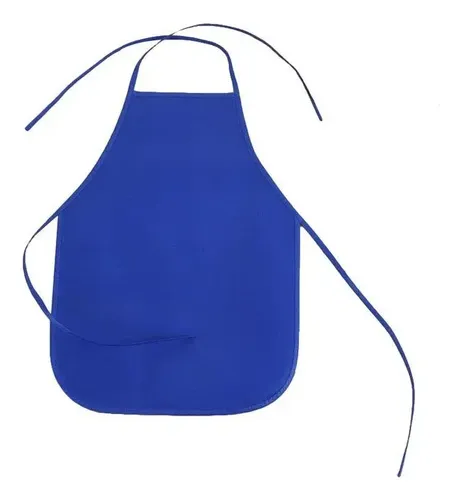 Delantal Impermeable Para Niños, Manga Larga Con Cierre De Velcro, 3 Bolsillos, Sin BPA, Talla única Para 2-8 Años, Fácil De Limpiar