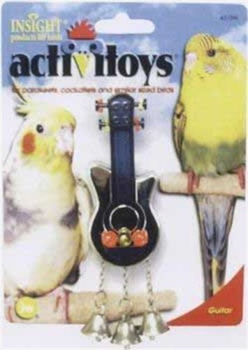 Jw Pet Company Pájaro Del Juguete De La Guitarra Activitoys
