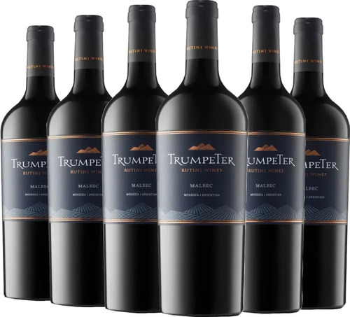 Vino Trumpeter Malbec 750ml Por 6 Unidades