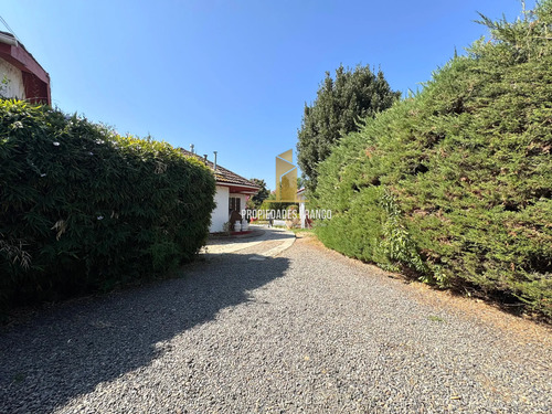Venta Terreno Comercial Con Amplia Casa En Villa Alemana