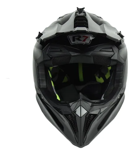 Casco Cross R7 Racing R7 127 Negro Env o gratis