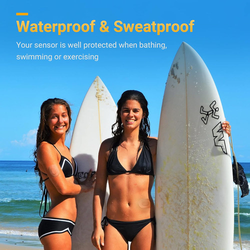 Amolyfe Waterproof Dexcom G6 Patches Adhesivos, Cubiertas De