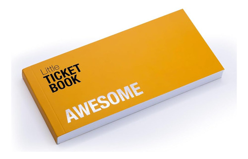 You&see Little Ticket Book Of Awesome | Tarjetas Personaliza