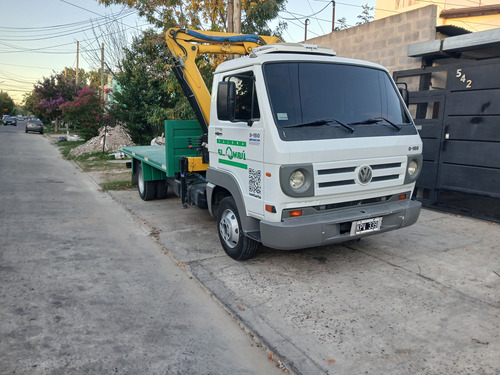 Volwaguen 8.150e Con Hidrogrua Amco Veba 2200 Kilos Al Pie